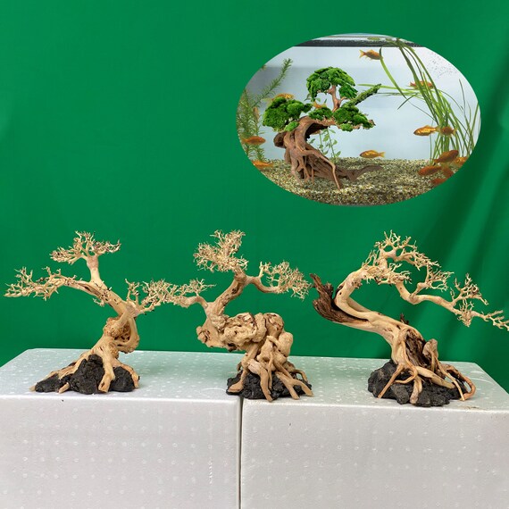 Bonsai Driftwood Tree Aquarium Decorations Fish Tank Decorations