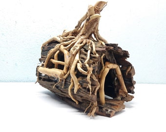 Aquarium decoration tube nature driftwood aquascaping bonsai fish tank decorations home decor