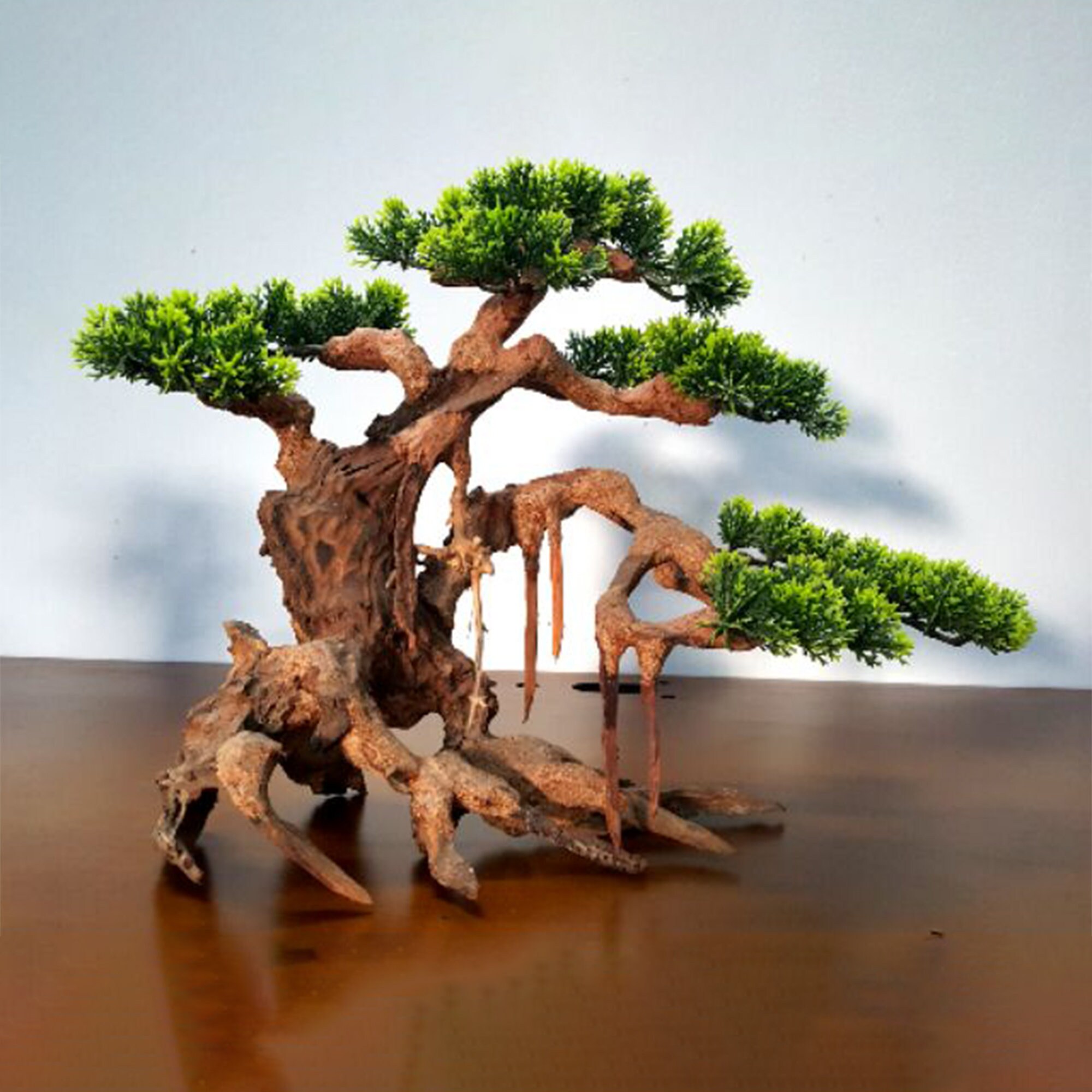 Fake Plants Bonsai Tree for Coffee Table Aquarium Plants for Etsy UK