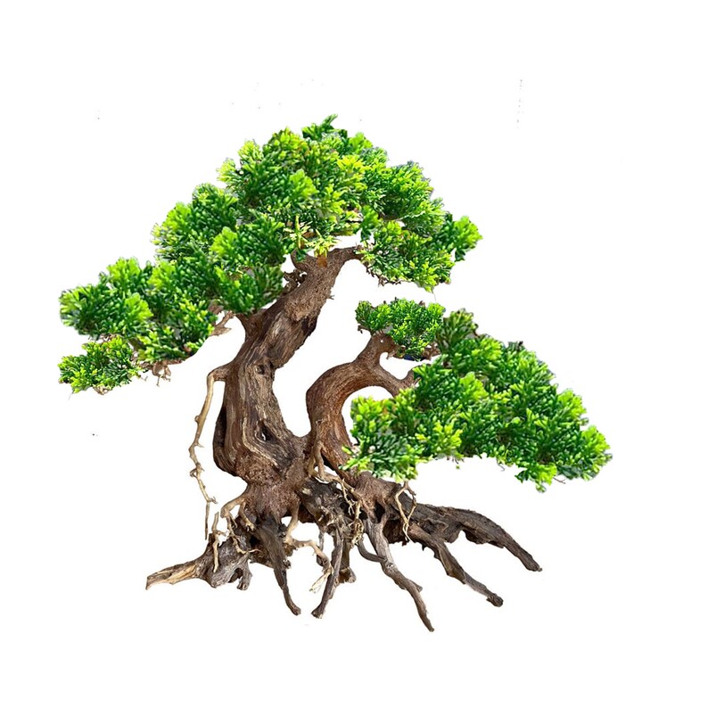 Fake Aquarium Driftwood Bonsai Tree Aquarium Bonsai Tree for Etsy
