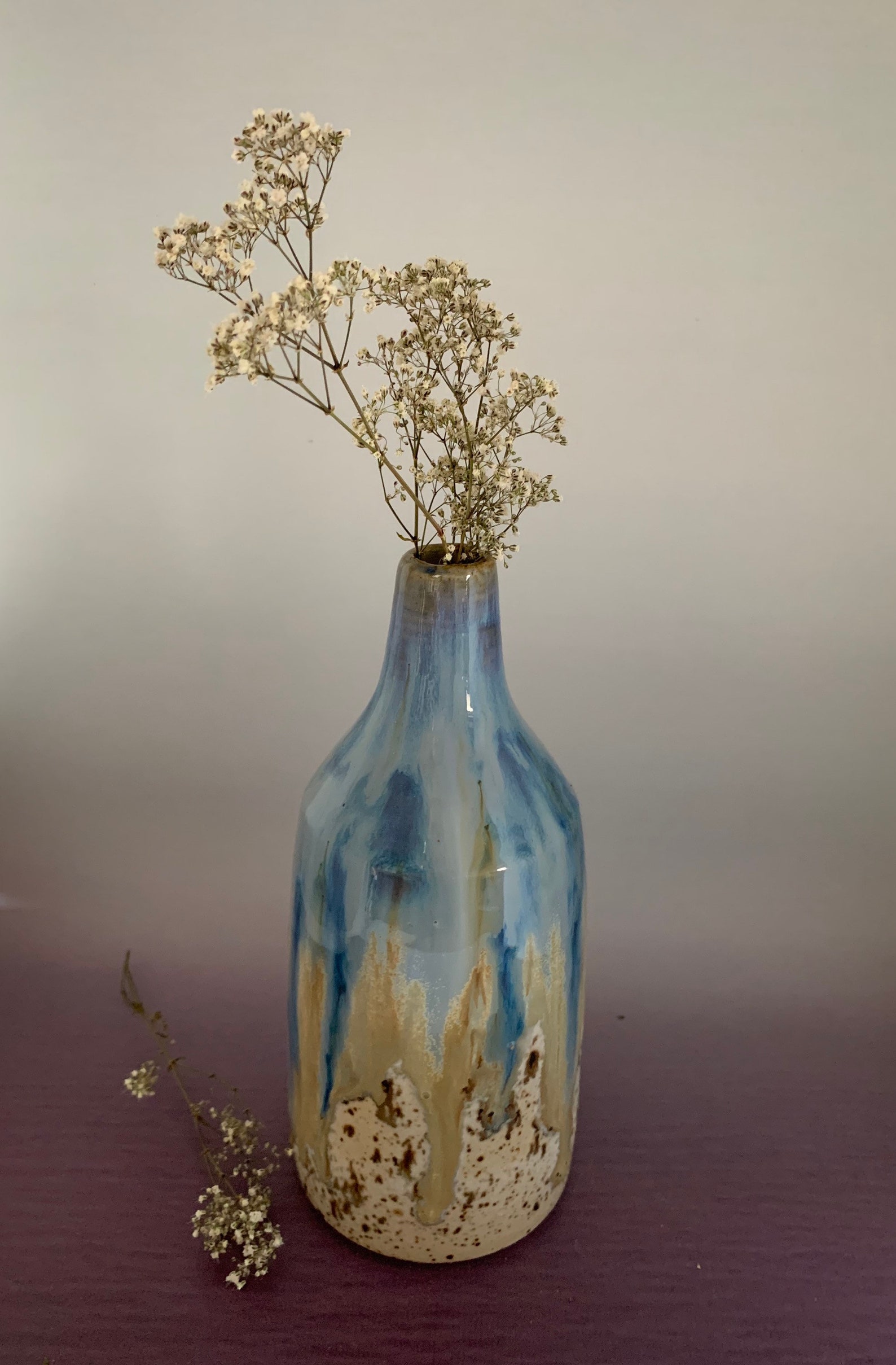 Beach blue vase Etsy