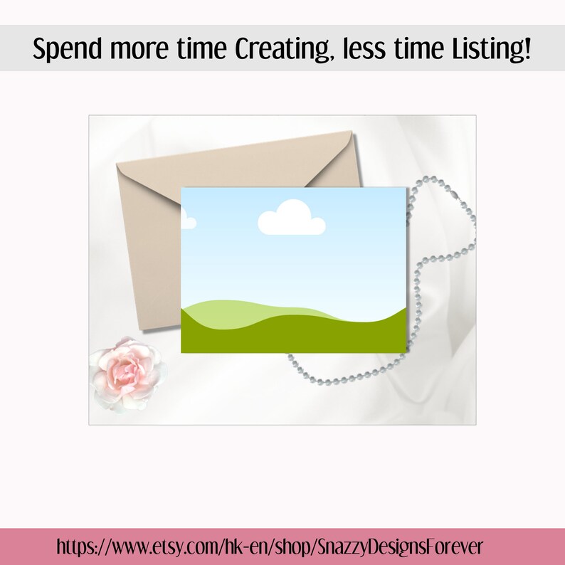 Canva Greeting Card Mockup Bundle | Horizontal Card Mock-up | 5x7 Landscape Card Mock ups | Boho Greeting Card Mockup | Canva Mockup image 9