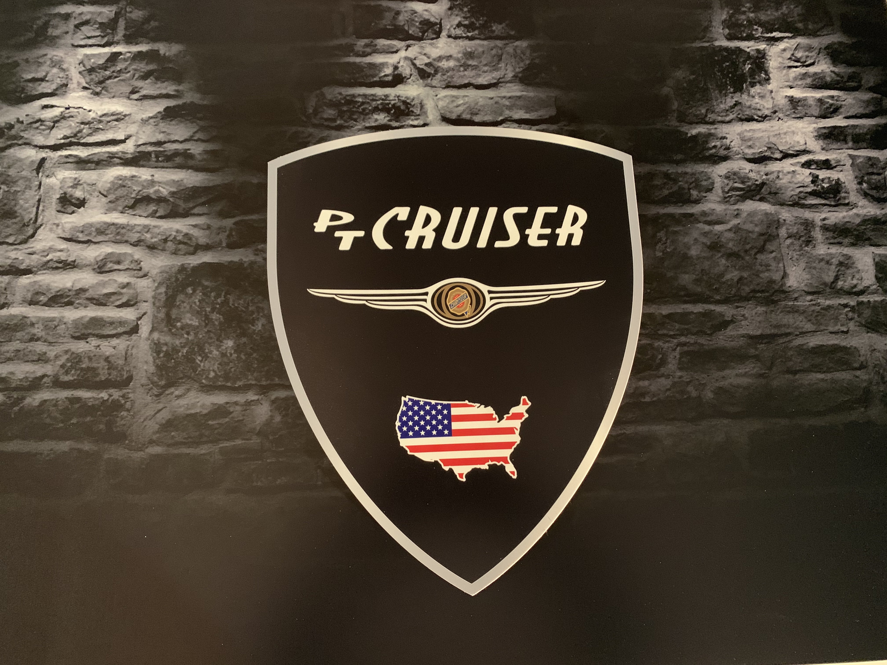 Enseigne Plaque Décorative Chrysler Pt Cruiser Blason