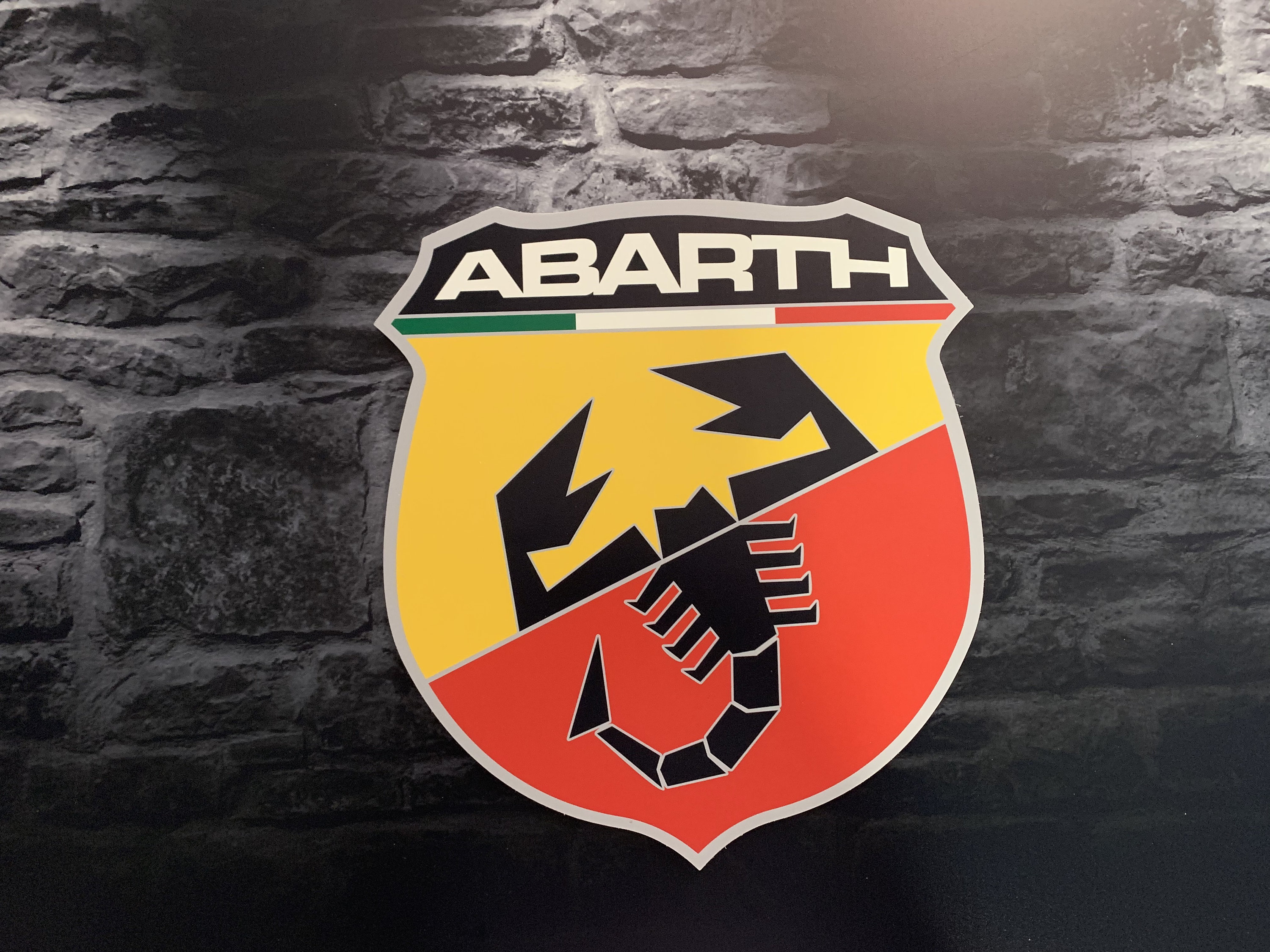 Enseigne Plaque Décorative Abarth