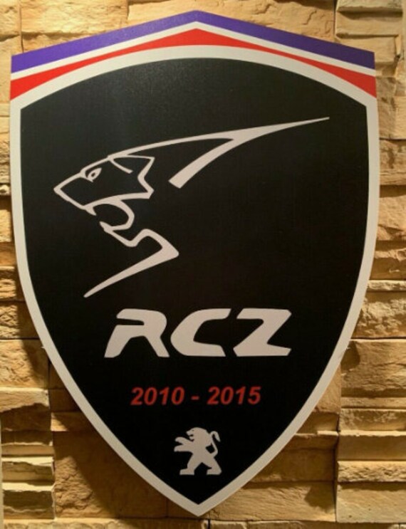 Enseigne Plaque Décorative Peugeot Rcz