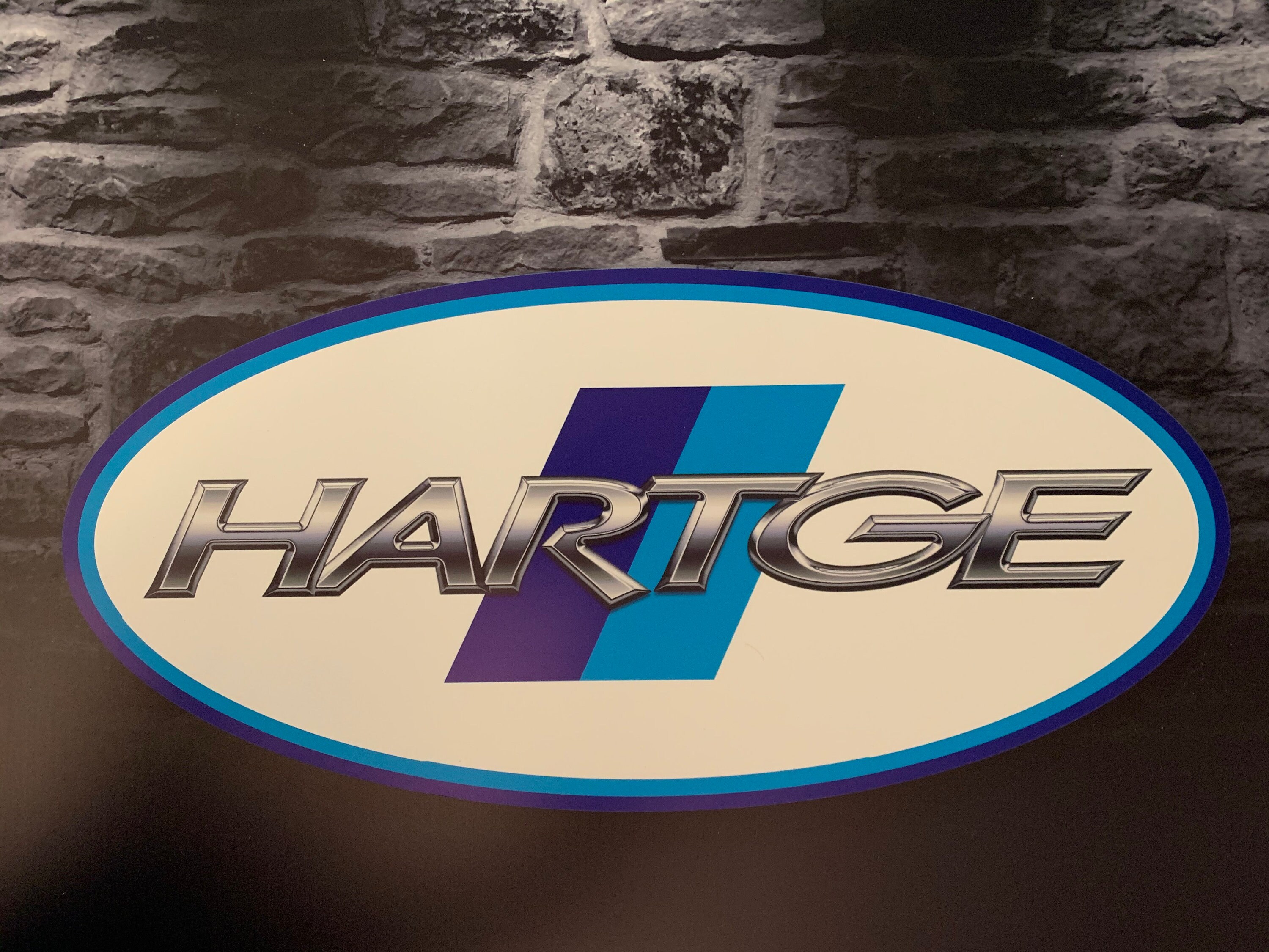 Enseigne Plaque Décorative Bmw Hartge Logo Jusqu'en 2019