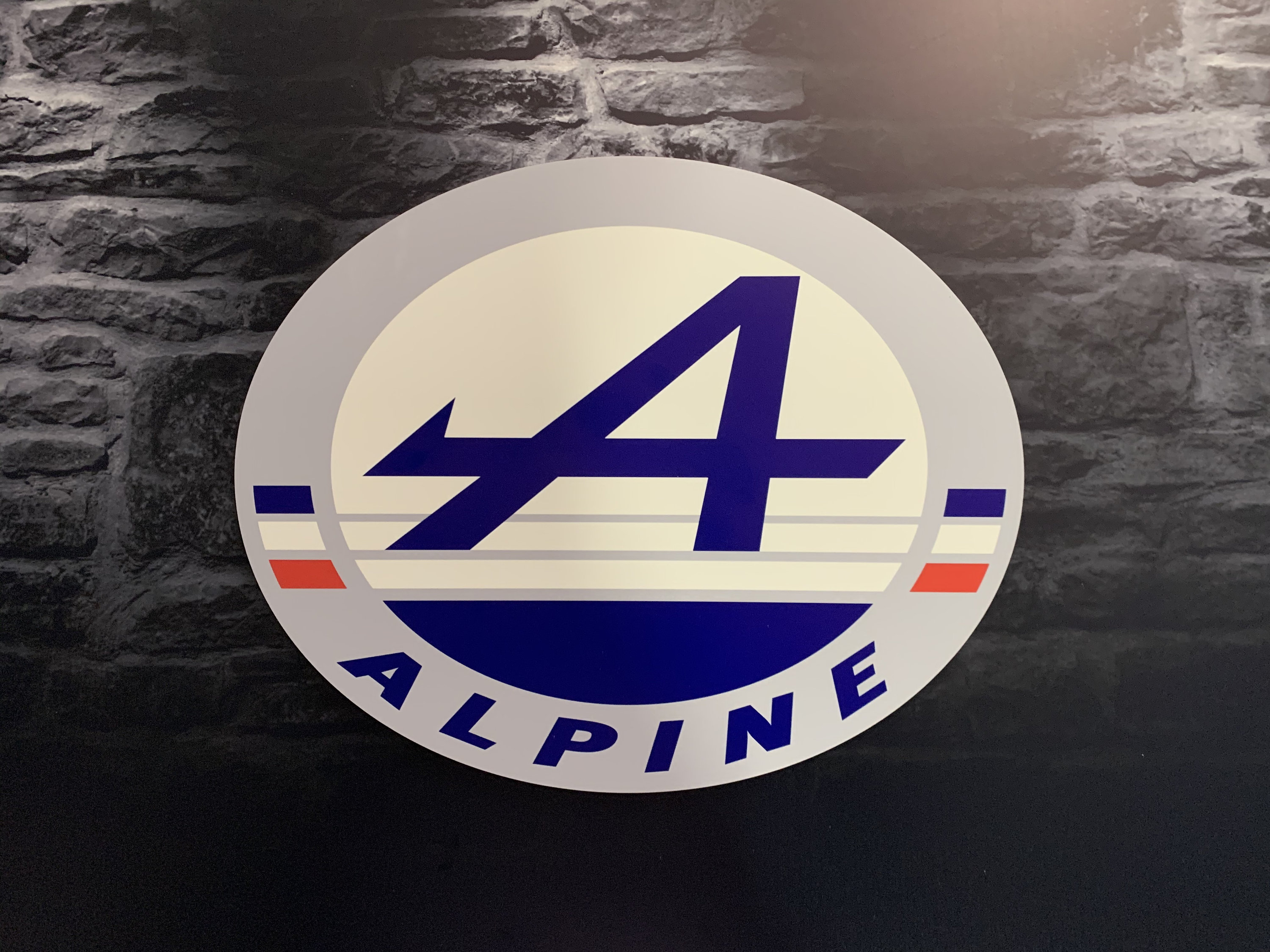 Enseigne Plaque Décorative Auto Renault Alpine | 50 cm X 41 cm