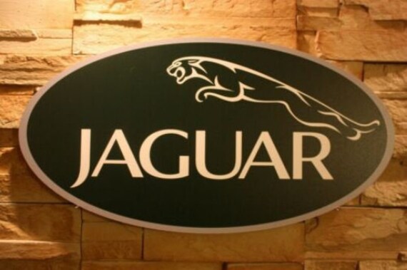Enseigne Plaque Décorative Jaguar Oldtimer