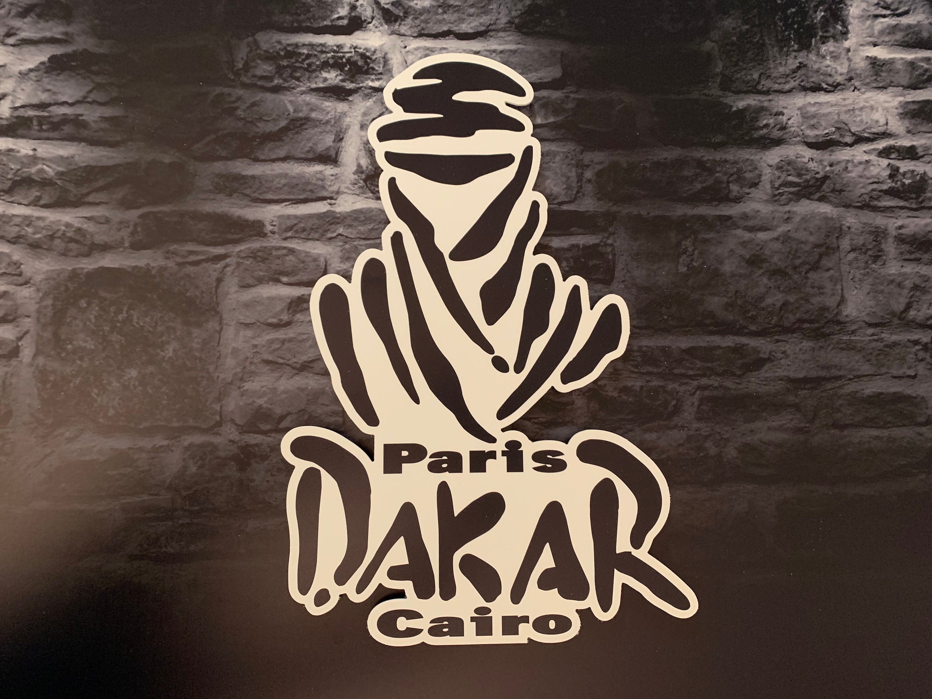 Enseigne Plaque Décorative Logo Rallye Paris Dakar