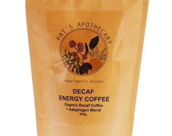 DECAF ENERGY COFFEE - Organic Coffee + Energy Adaptogens