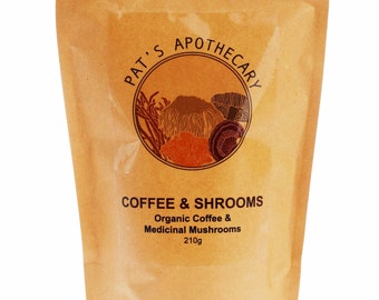 COFFEE & SHROOMS, Coffee + 8 Medicinal Mushroom Blend