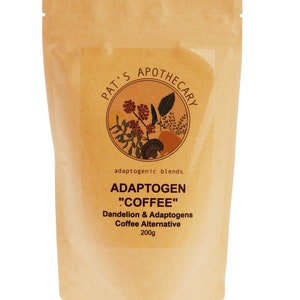 ADAPTOGEN COFFEE, Dandelion Coffee Alternative.