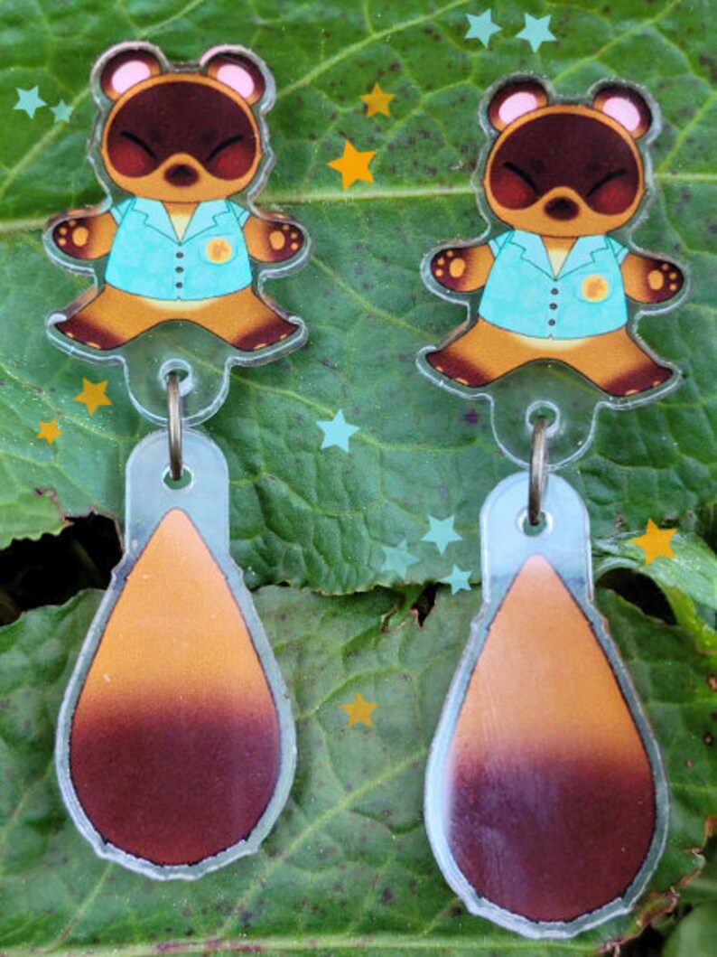 Earrings animal crossing new horizons Clearance