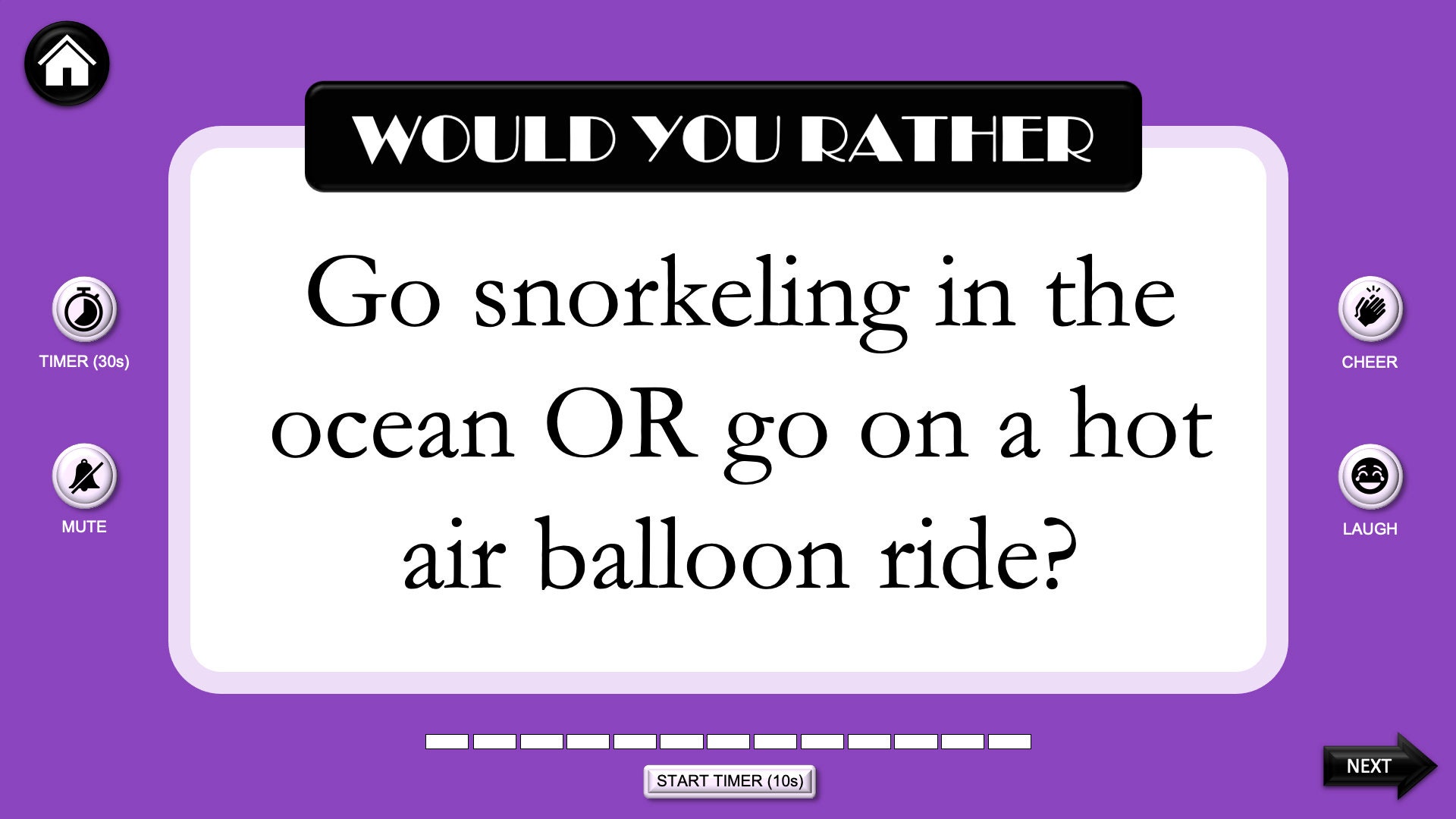 Would You Rather Virtual Game for Children or Families Etsy