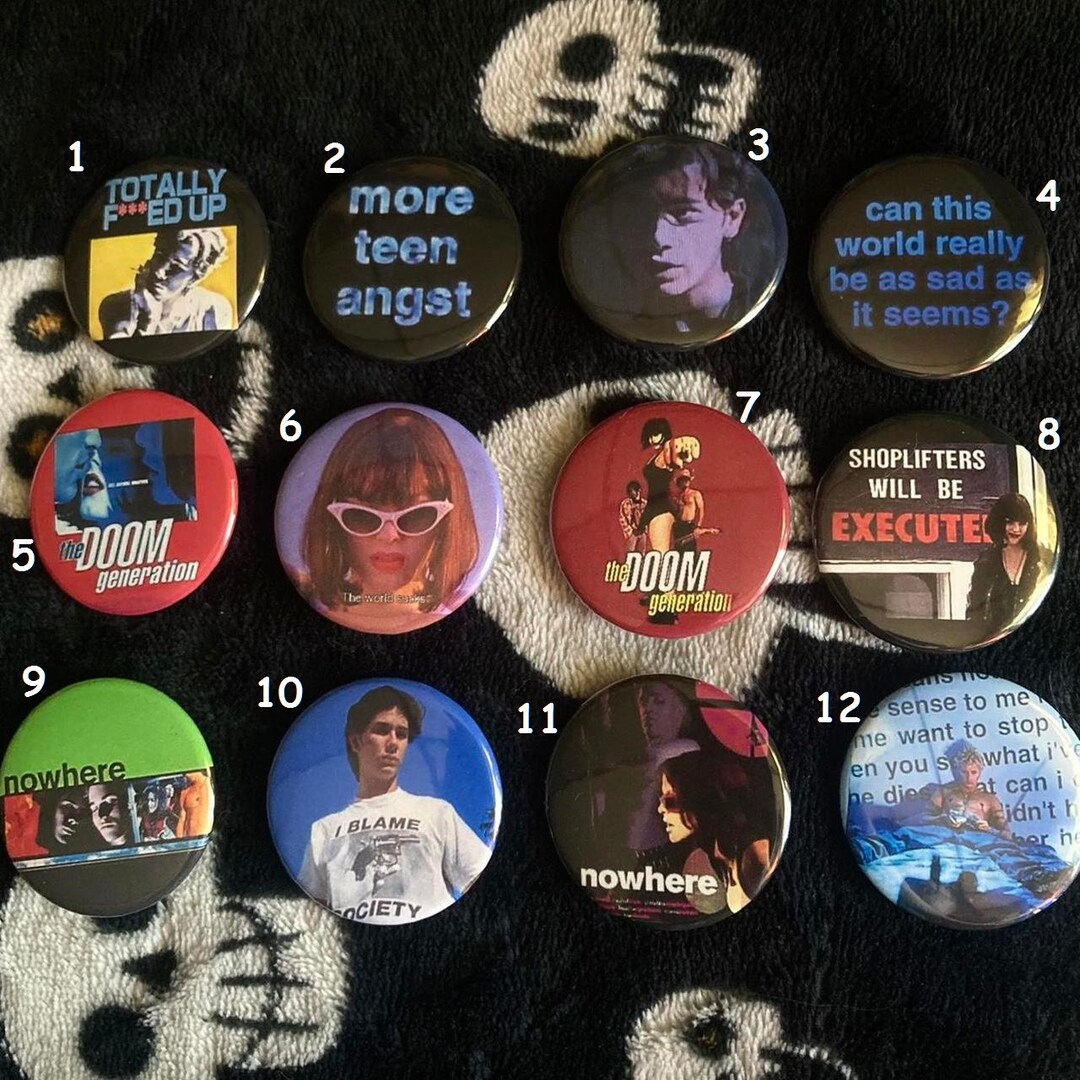 Teenage Apocalypse Trilogy 1 1/2 Inch Pinback Buttons - Etsy