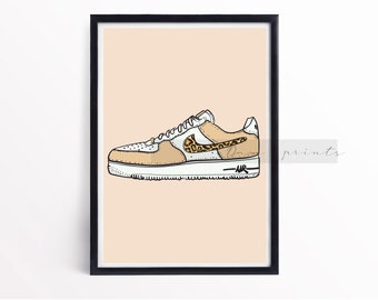 Nike air force leopard | Etsy España