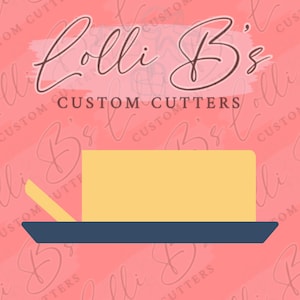 Butter or Stick of Butter Cookie Cutter and Fondant Cutter