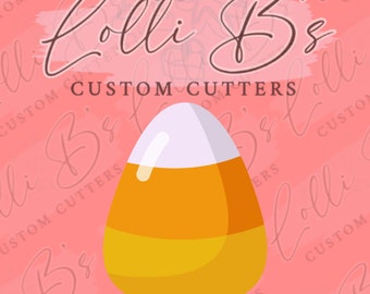 Candy Corn Cookie Cutter and Fondant Cutter