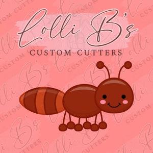 Ant, Bug Cookie Cutter and Fondant Cutter
