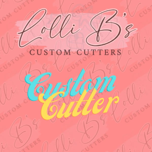 Custom Cookie Cutters - Etsy