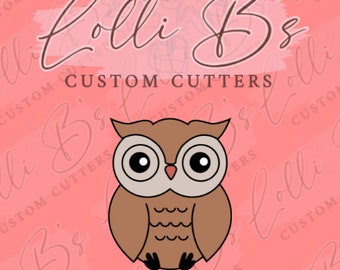 Owl Cookie Cutter and Fondant Cutter