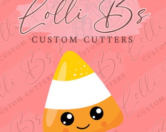 Candy Corn 02 Cookie Cutter and Fondant Cutter