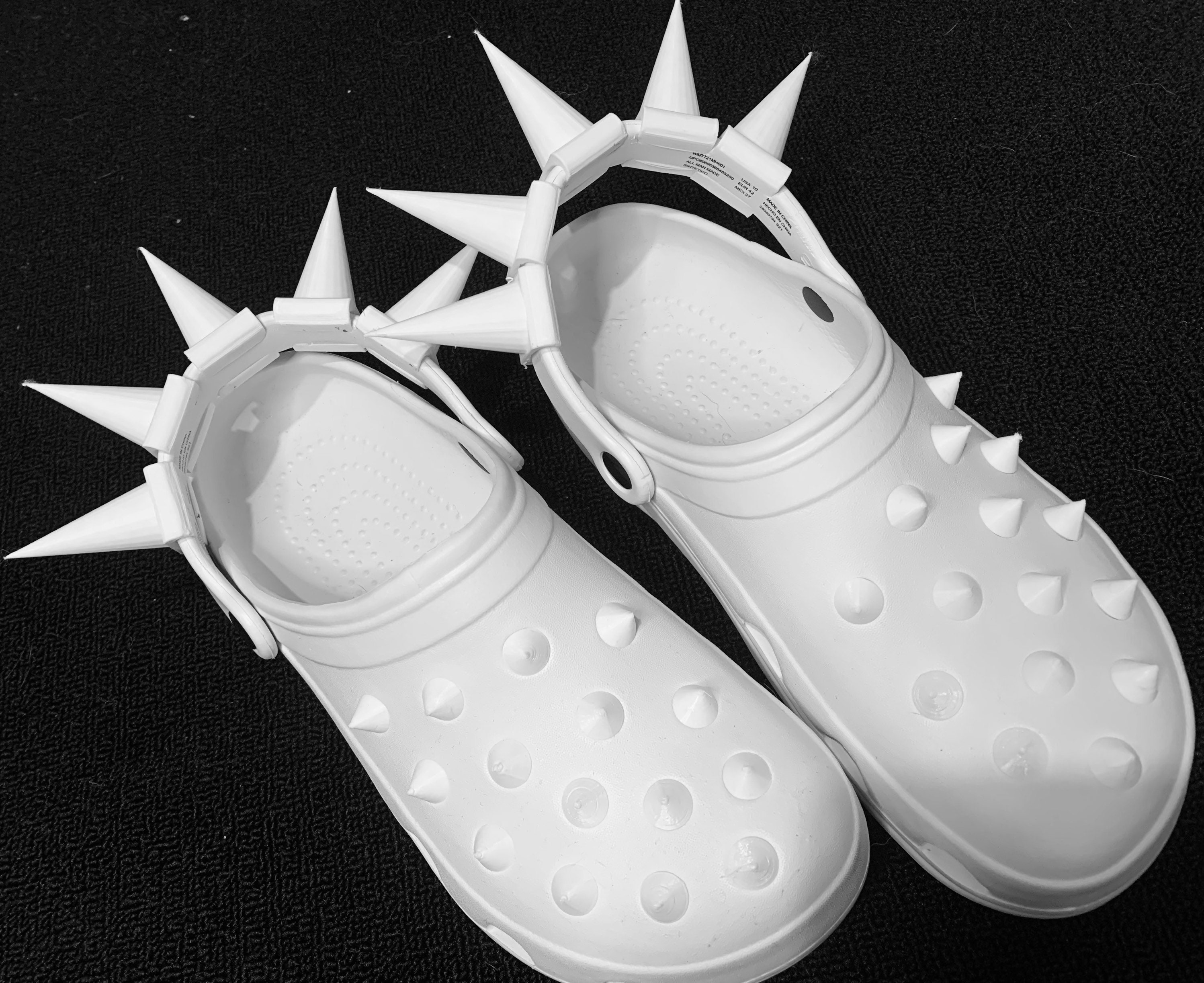 I added spikes to my crocs. : r/DiWHY