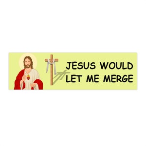Jesus would let me merge