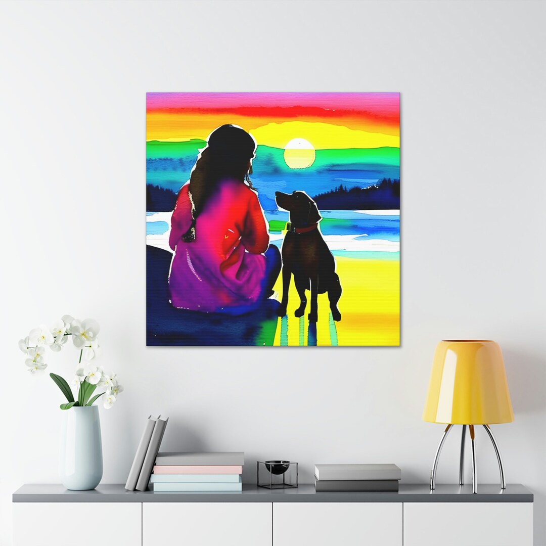 Dogthemed Wall Art Prints Set for Home and Office Decor for Dog Lovers