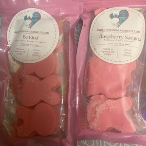Bunny bOOPS - Imperfect (but perfectly good) Soy Wax Melts