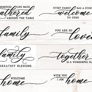 Vol 2 Familie Zitate Svg Bundle für Cricut, Familie Svg, Familie Svg Sprüche, Familie Zitat Svg, Familie Zeichen Svg, Familie Zeichen Bündel