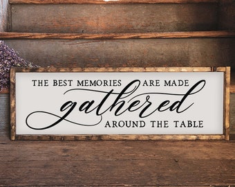 Rustic Gathered Family Sign SVG: Farmhouse Cricut File (Digital Download)