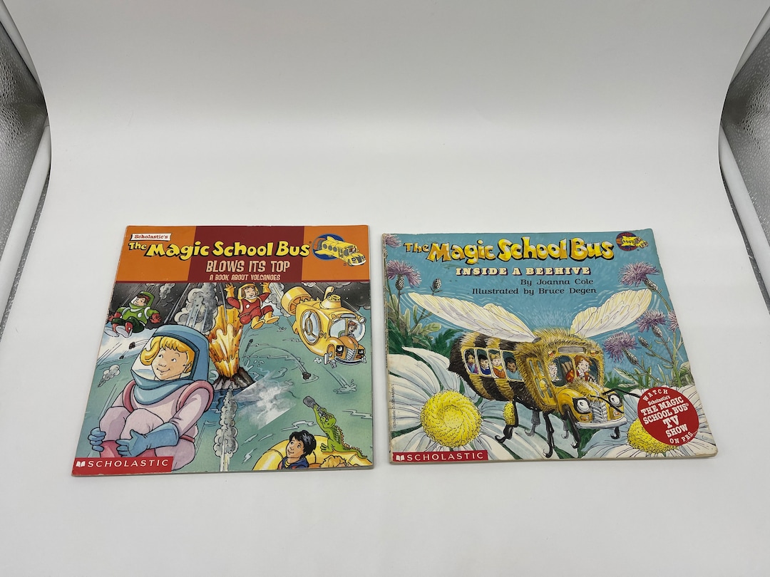 1990s Scholastic's Magic School Bus Book Bundle - Etsy