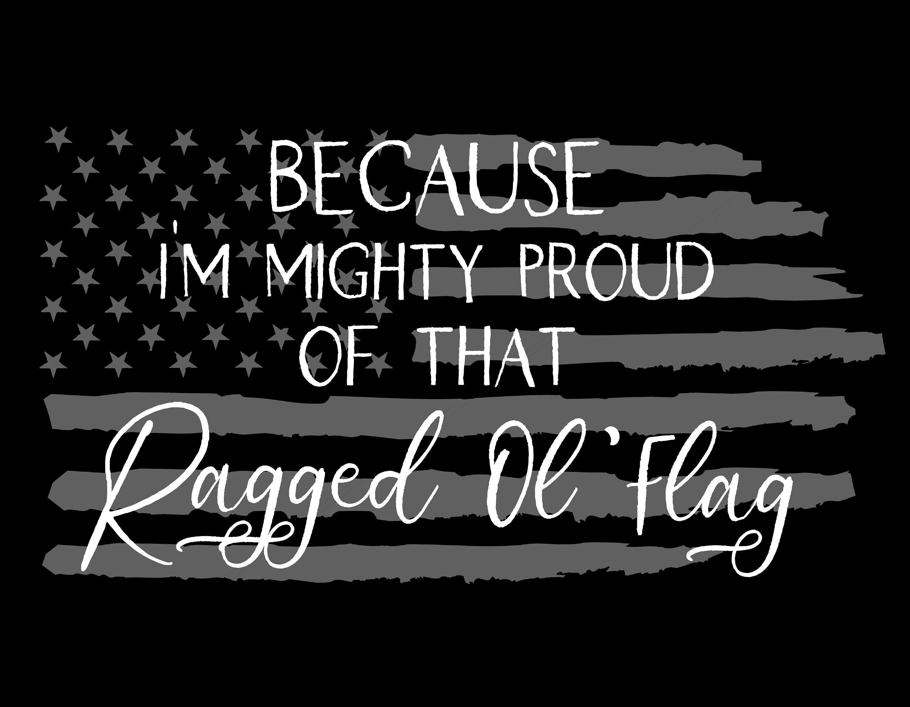 Ragged Old Flag SVG Etsy