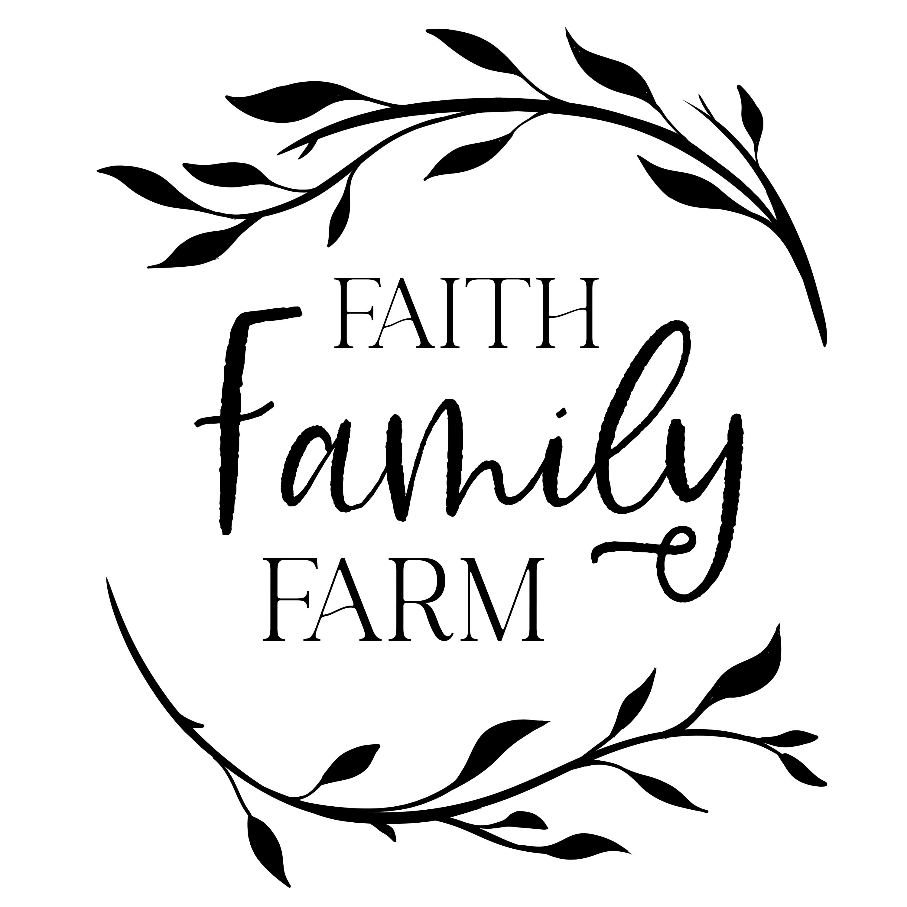 Faith Family Farm Version 2 - Etsy