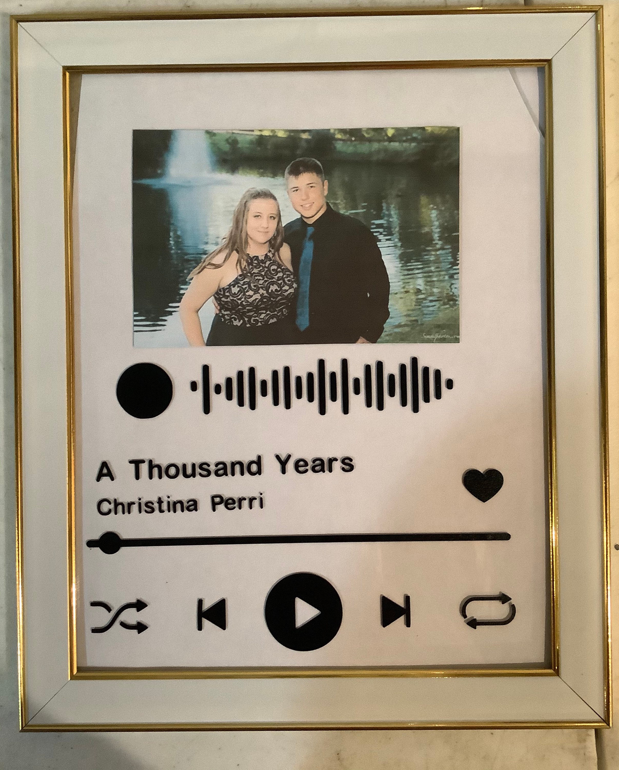 Spotify glass frame deals
