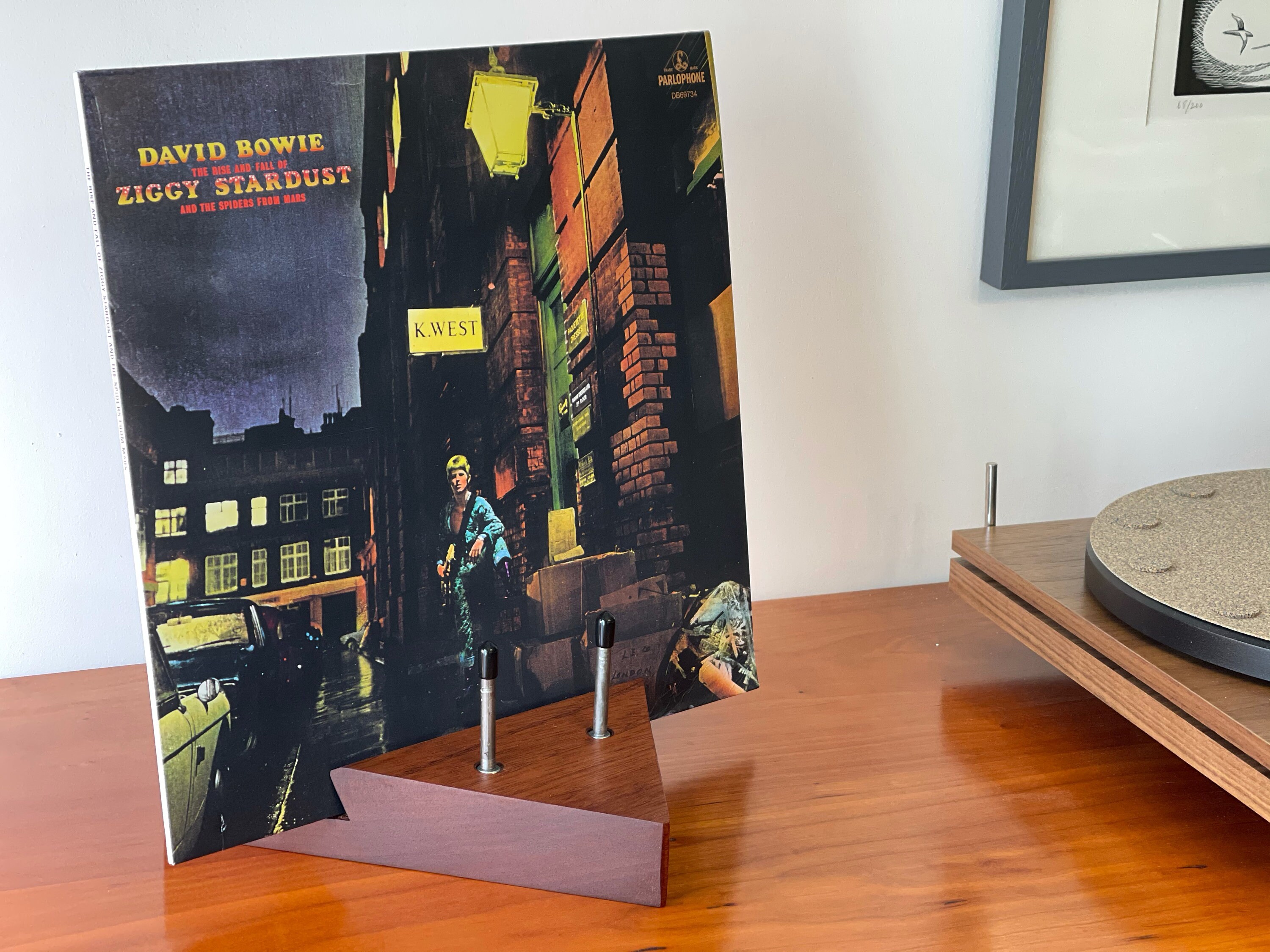 MultiDisplay Easel LP or Book. Modern Handcrafted Metal and Etsy