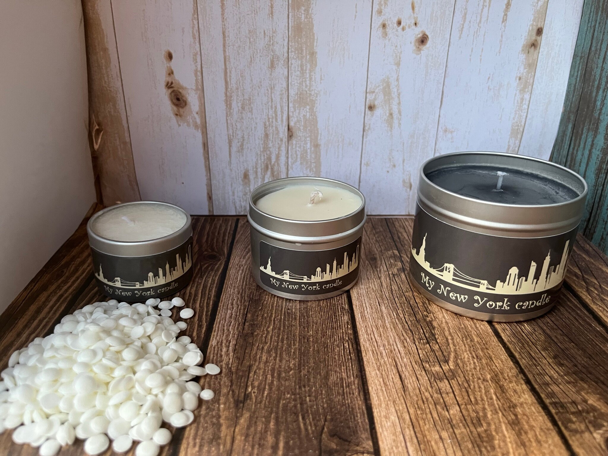 MY NEW YORK Candles Tin Candles Travel Size Candles Etsy
