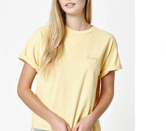 Light yellow honey sweatshirt Clearance