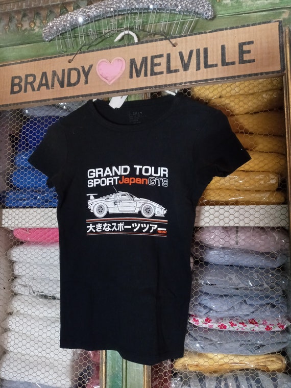 New Brandy Melville Black Japan Grand Tour Carti - Etsy