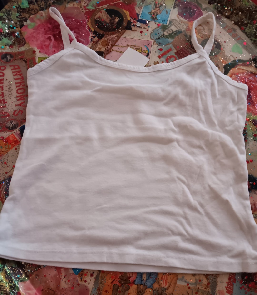 New White Beyonca Skylar Tank Top Brandy Melville John Galt