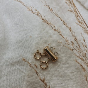 Multiple necklace detangler 14k gold fill