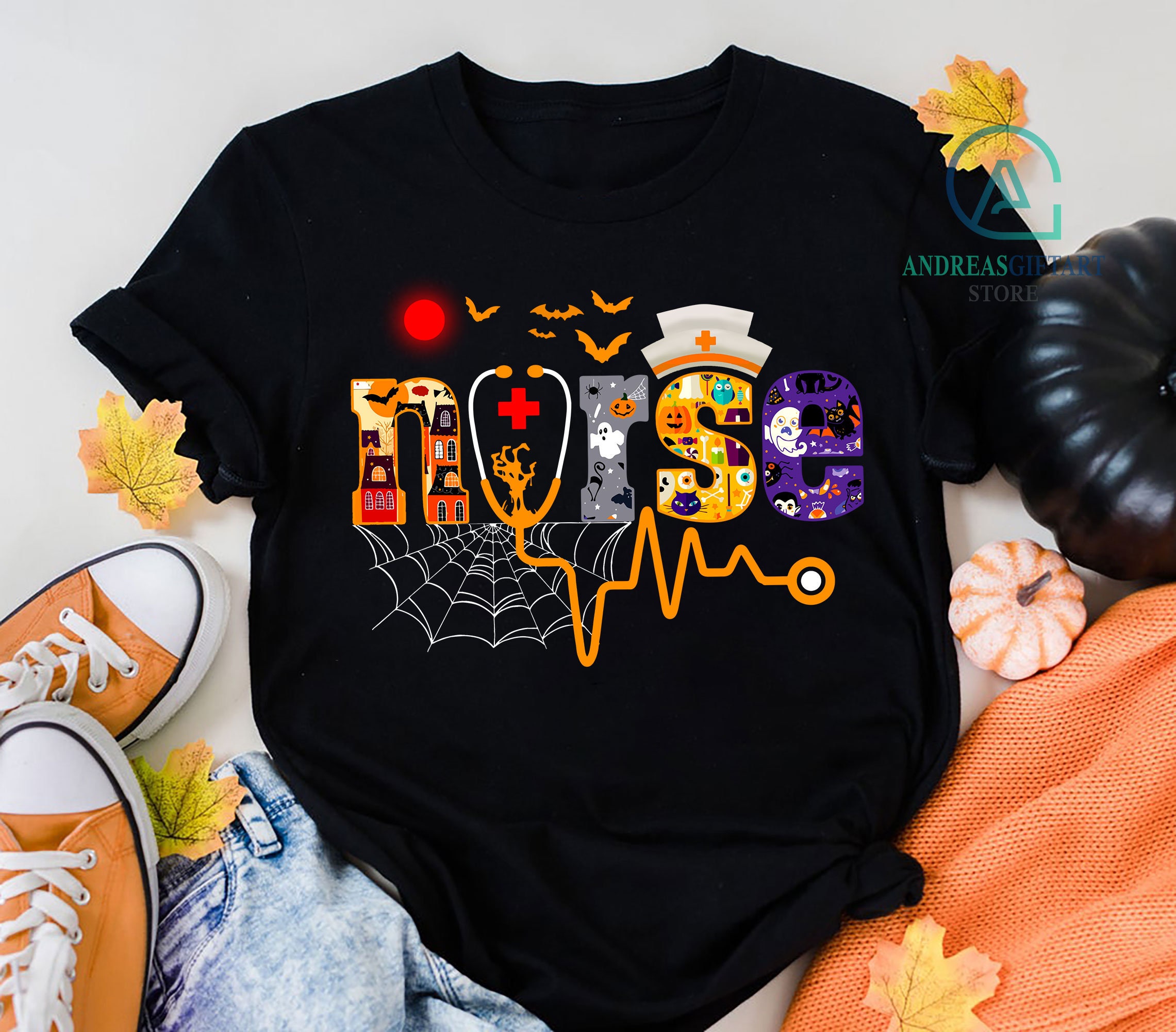 Love Nurse Shirt Halloween Nurse shirt Nurse TShirt Nurse Etsy