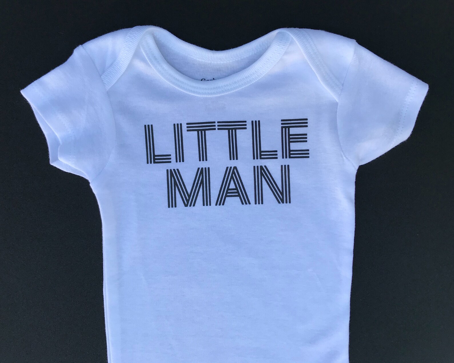 Cute Little Man Baby Boy Onesie® Adorable Little Man Etsy