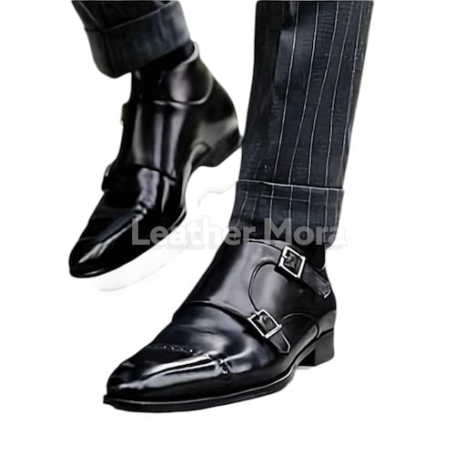 mens formal dress boots Raphael Floater Leather Men's Chelsea Boots main image 1