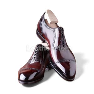 Burgundy Dress Shoes