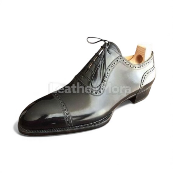 Men\'s Classic Oxford Dress Shoes – Lace Up Formal Business Mens Dress Shoes Formal Business Classic Lace Up Wingtip  main image 3