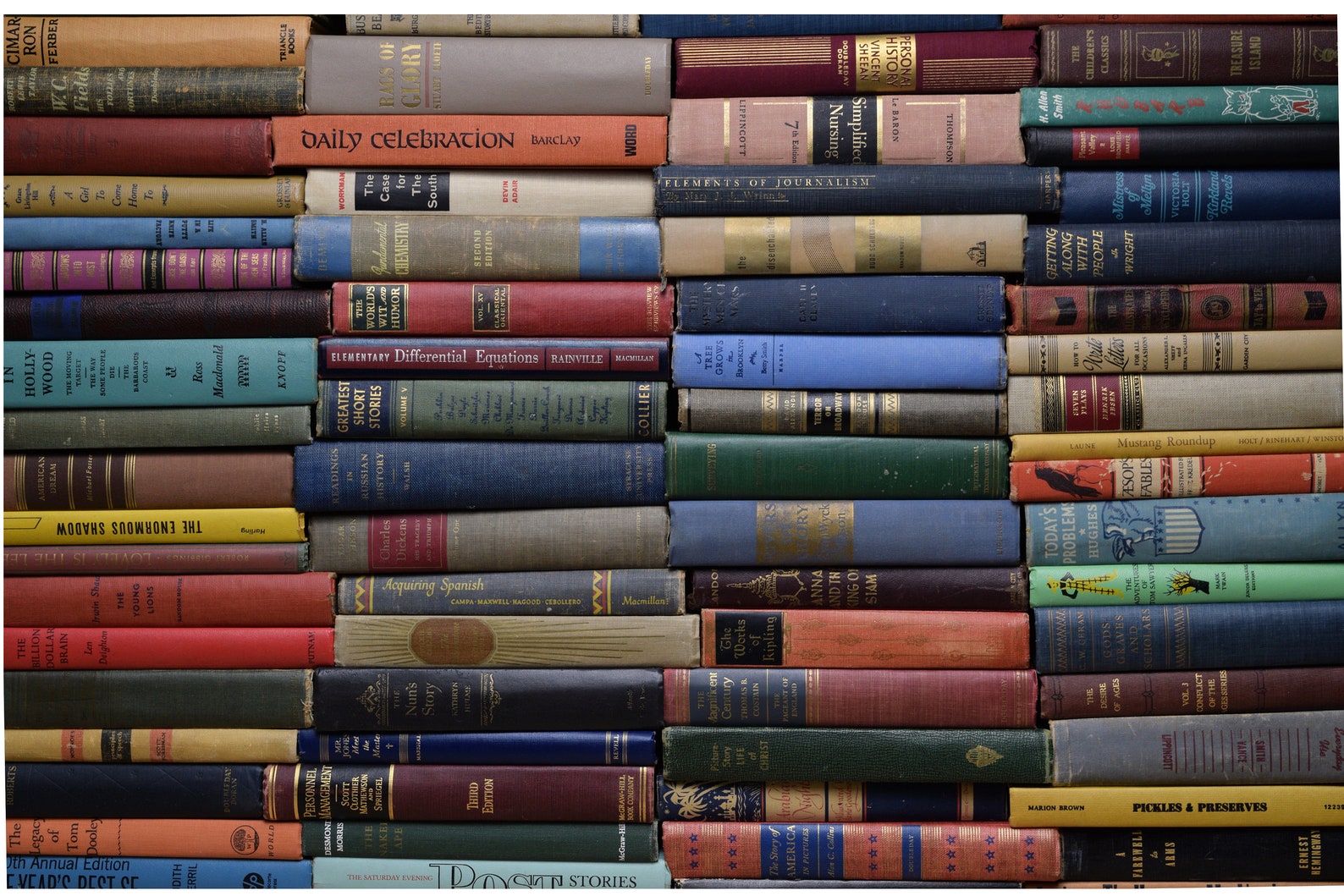 Lot of 10 Vintage Antique Hardcover Books Mixed Random Etsy