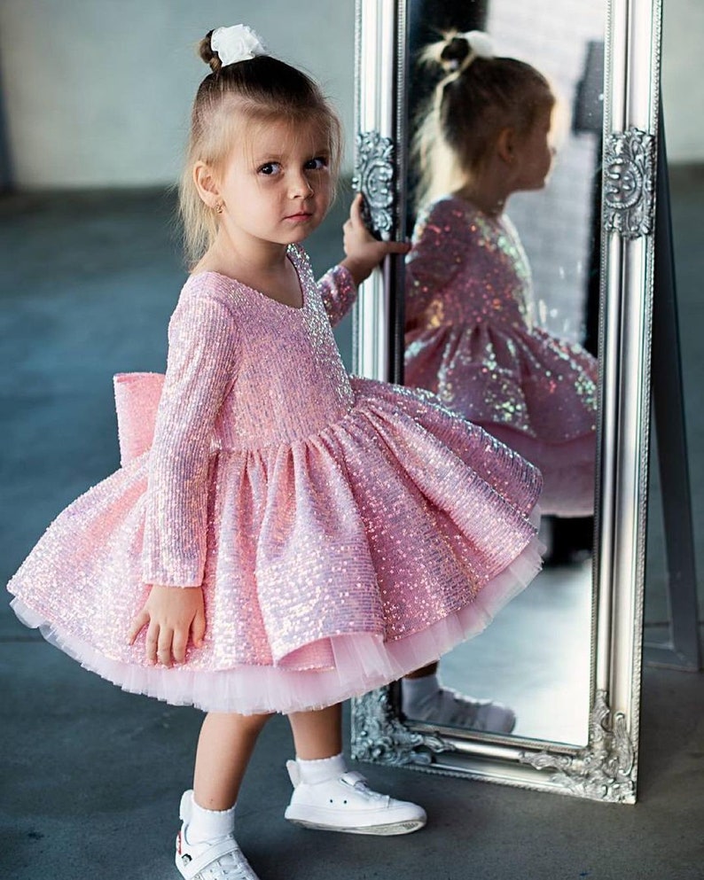 First Birthday Dress Baby Girl Birthday Dress Baby Girl Etsy