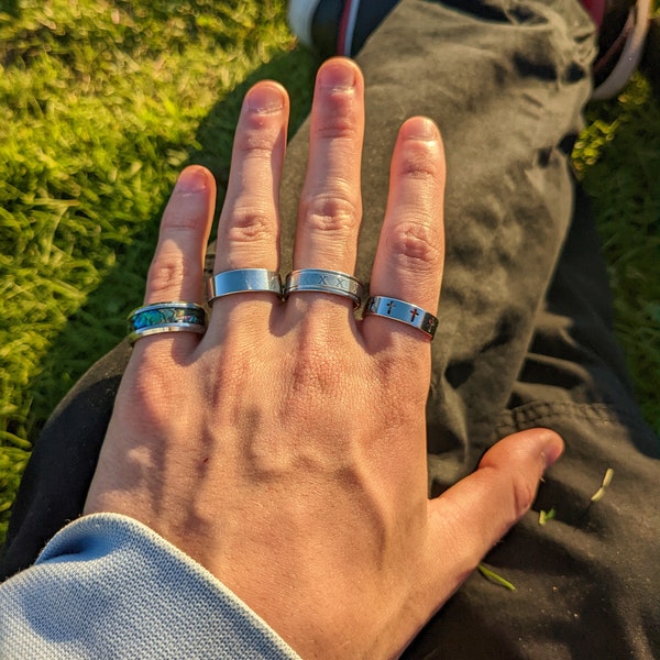 Streetwear Rings Mens - Etsy